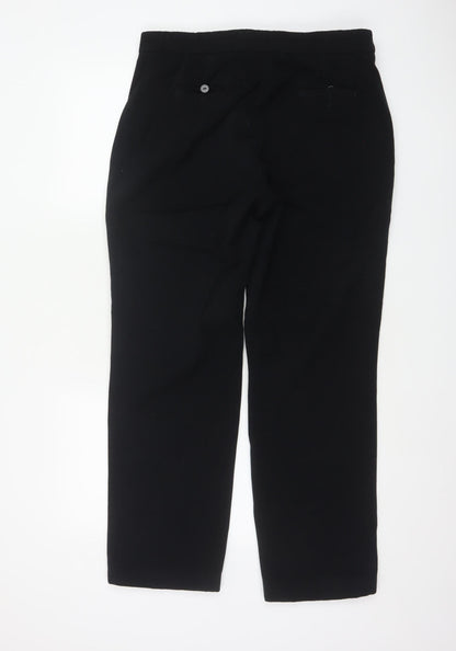 Jaeger Women’s Black UK 16 Tailored Straight Dress Trousers