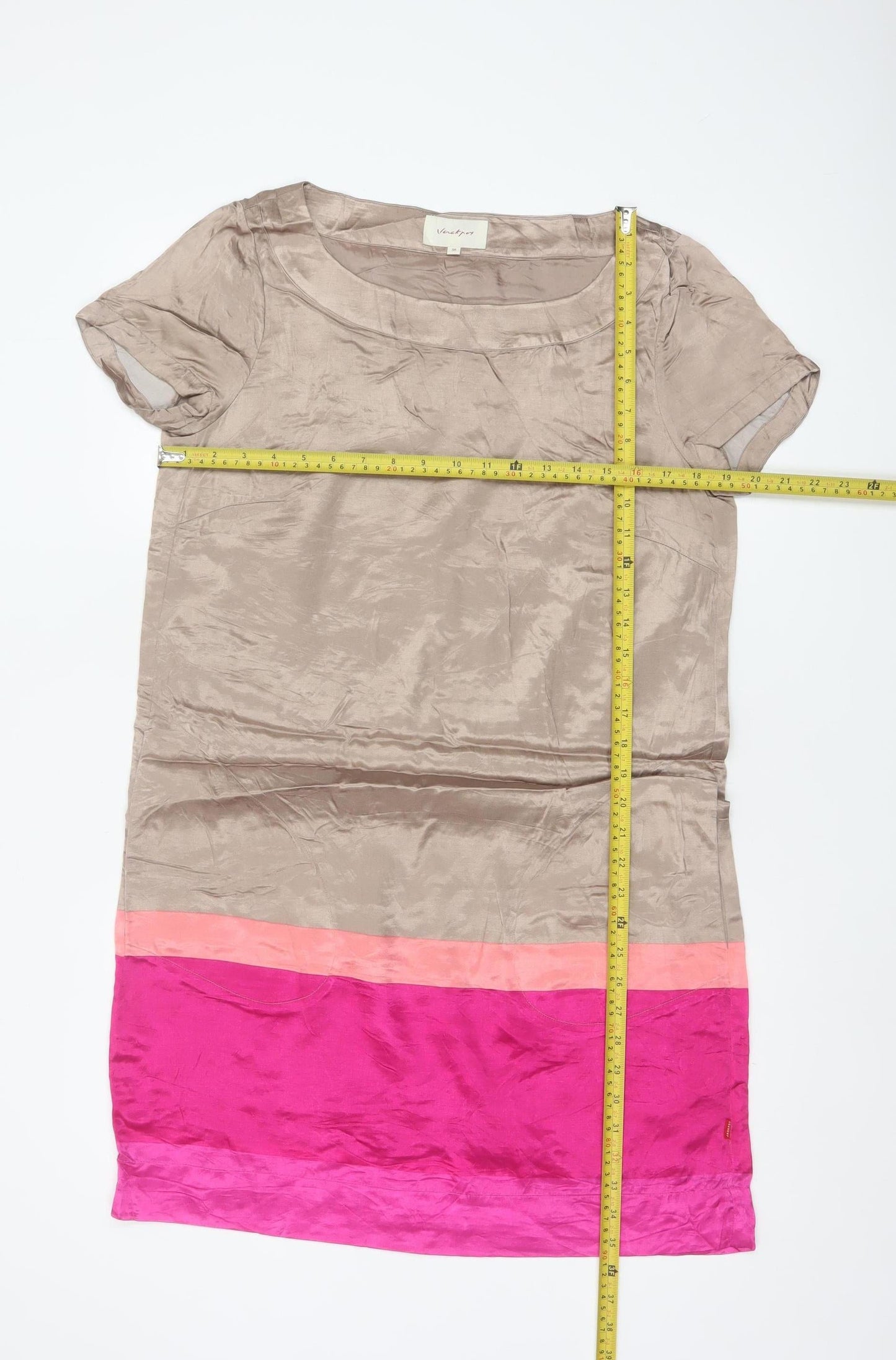 Vackpot Women’s Multicoloured UK 8 Shift Knee Dress Colourblock