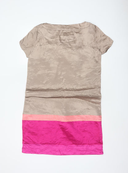 Vackpot Women’s Multicoloured UK 8 Shift Knee Dress Colourblock