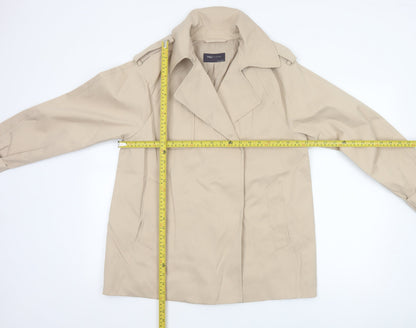 Marks & Spencer Women’s Beige Size 12 Mid-Length Trench Coat