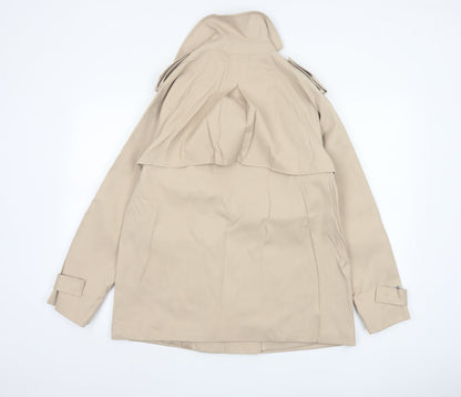 Marks & Spencer Women’s Beige Size 12 Mid-Length Trench Coat