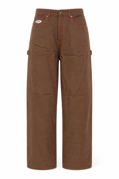 No Fear x H&M Women’s Brown Wide-Leg Logo Jeans UK 10