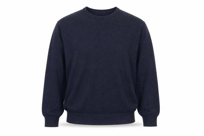 Gap Men’s Blue M Linen Crew Neck Pullover Lightweight Jumper