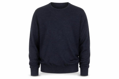 Gap Men’s Navy Blue M Linen Crew Neck Pullover Jumper Knit