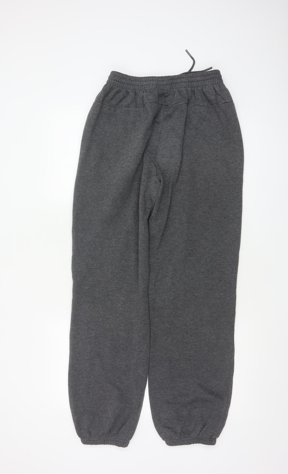 Lonsdale Men’s Grey M Fleece Sweatpants Joggers Drawstring Logo