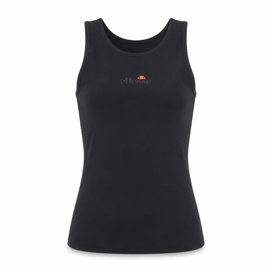 Ellesse Women Black UK 8 Athletic Stretch Tank Top Logo
