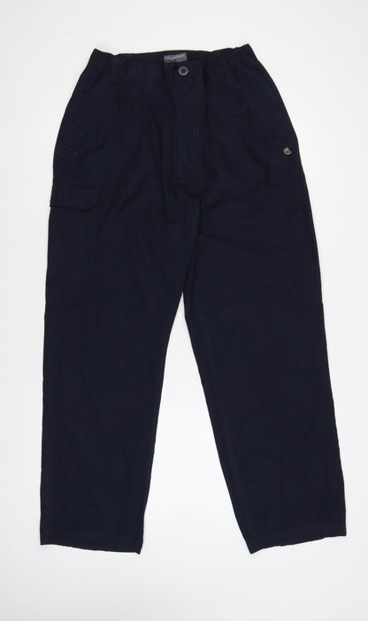 Craghoppers Men’s Blue 32R Cargo Trousers Regular Straight Leg