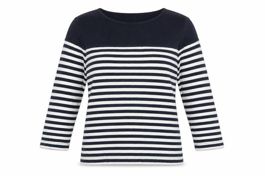 Wallis Women’s Navy White Stripe Knit Long Sleeve Top UK 14
