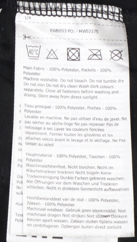 Regatta Women's Black UK 18 Fleece Bodywarmer Waistcoat Full Zip