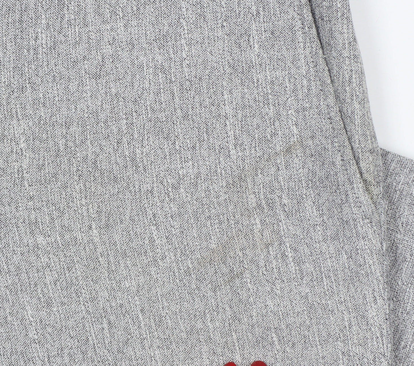 Moss London Men’s Grey 32in Slim Fit Tapered Dress Trousers