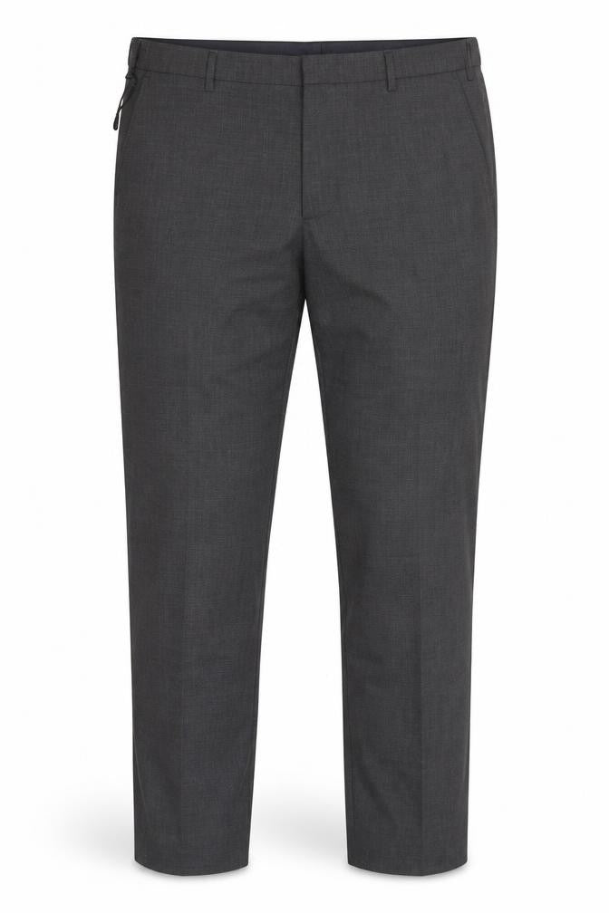 Marks & Spencer Men’s Grey 44in Regular Wool Blend Performance Dress Trousers