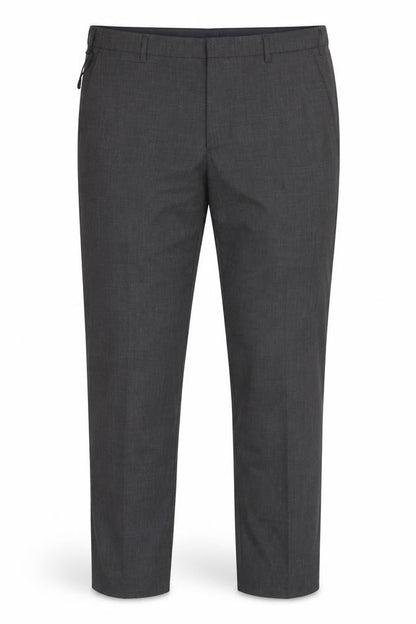 Marks & Spencer Men’s Grey 44in Regular Wool Blend Performance Dress Trousers