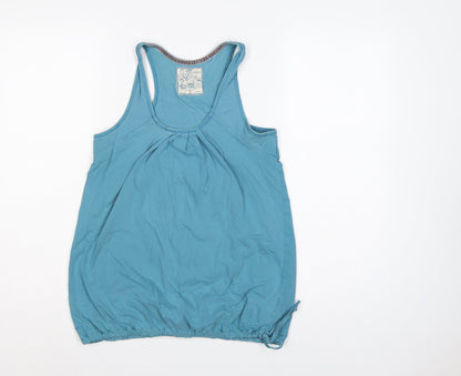 Fat Face Women's Blue Size 10 Basic Racerback Tank Top