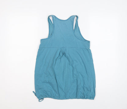 Fat Face Women's Blue Size 10 Basic Racerback Tank Top