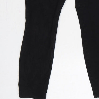 Sportscraft Women’s Black Size 10 Slim Tapered Elastic Waist Trousers