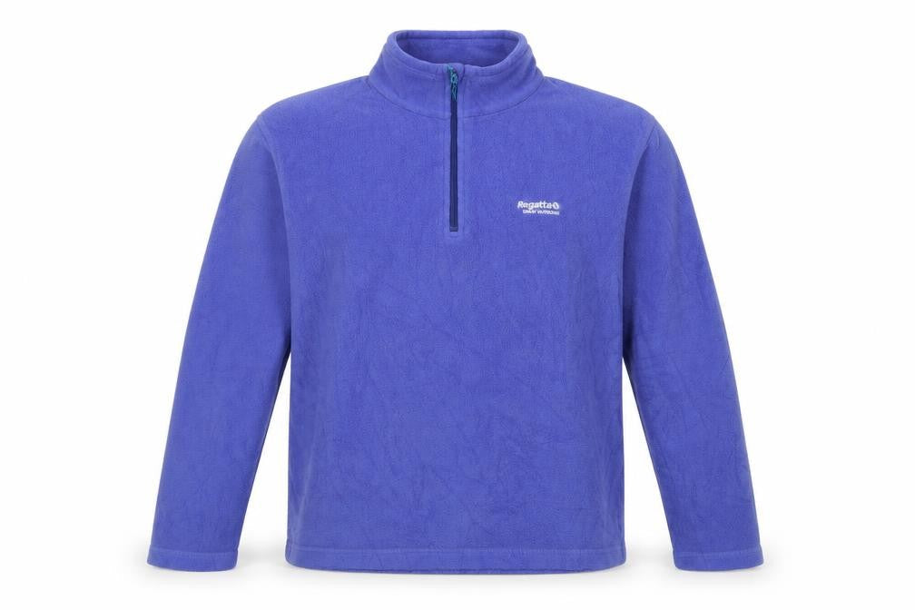 Regatta Women’s Purple UK 12 1/2 Zip Fleece Sweatshirt