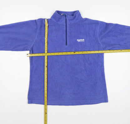 Regatta Women’s Purple UK 12 1/2 Zip Fleece Sweatshirt