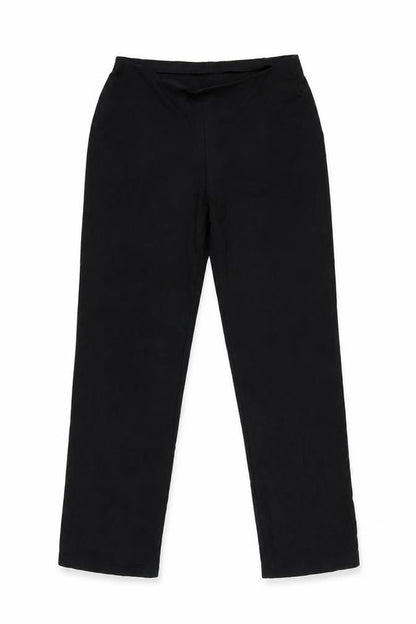 Marks & Spencer Women’s Black Size 12 Short Straight Leg Stretch Trousers