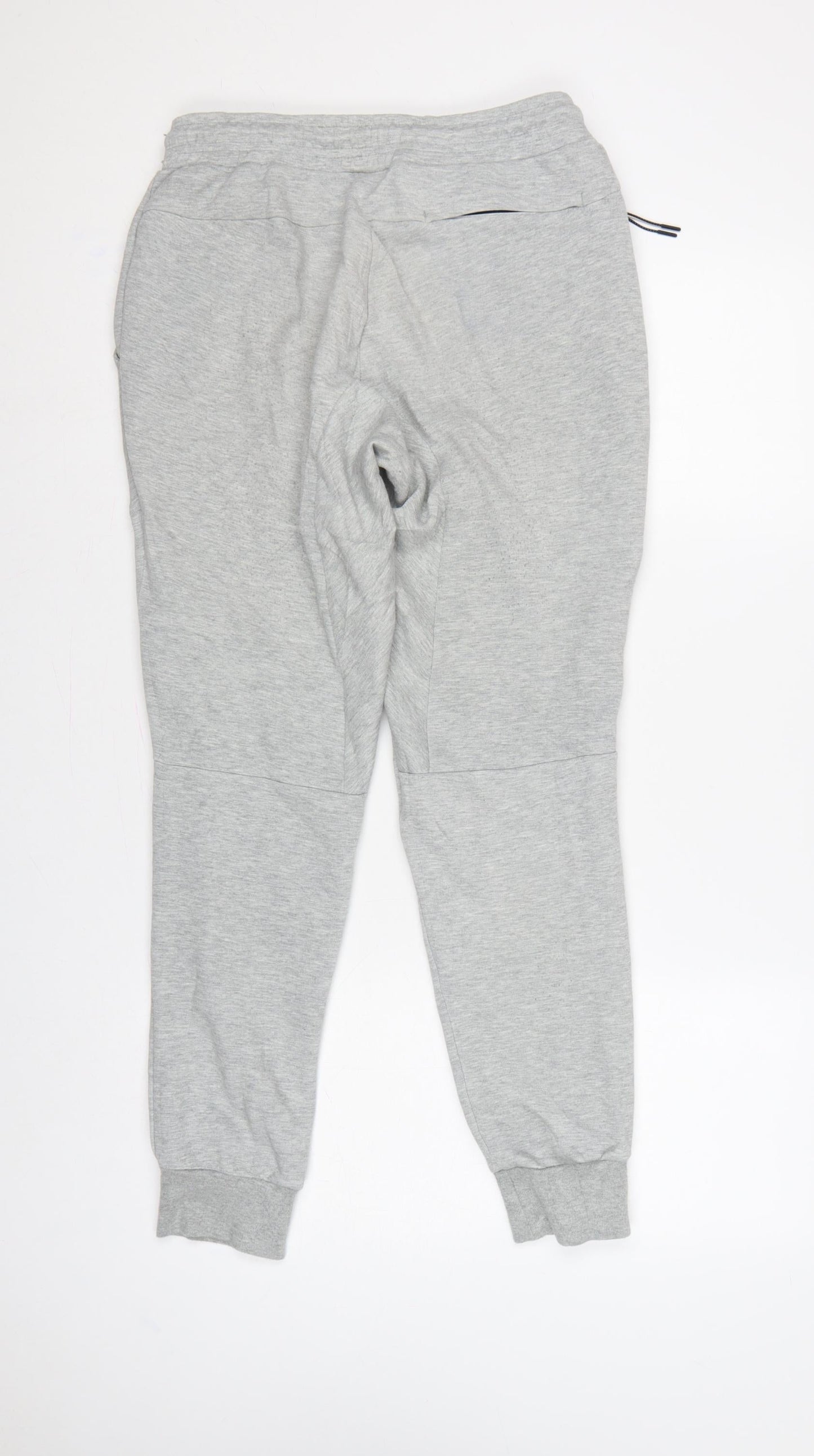 Nike Men's Grey S Jogger Sweatpants Zip Pocket Drawstring