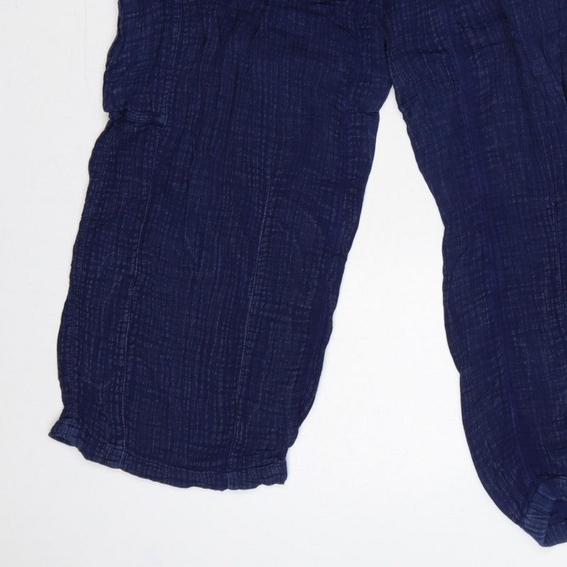 BDG Urban Outfitters Women’s Navy XS Cargo Harem Trousers Pockets