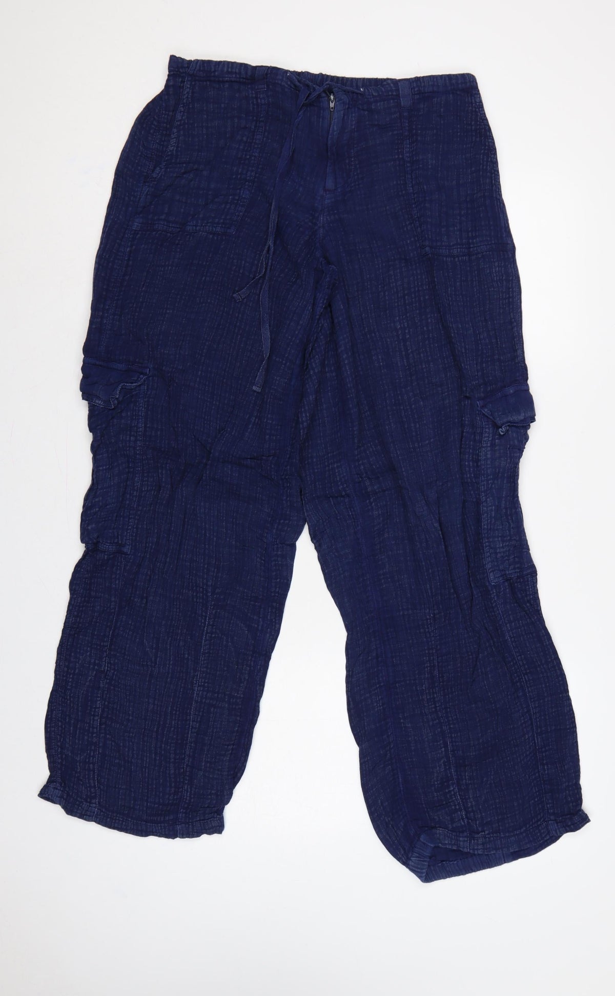BDG Urban Outfitters Women’s Navy XS Cargo Harem Trousers Pockets