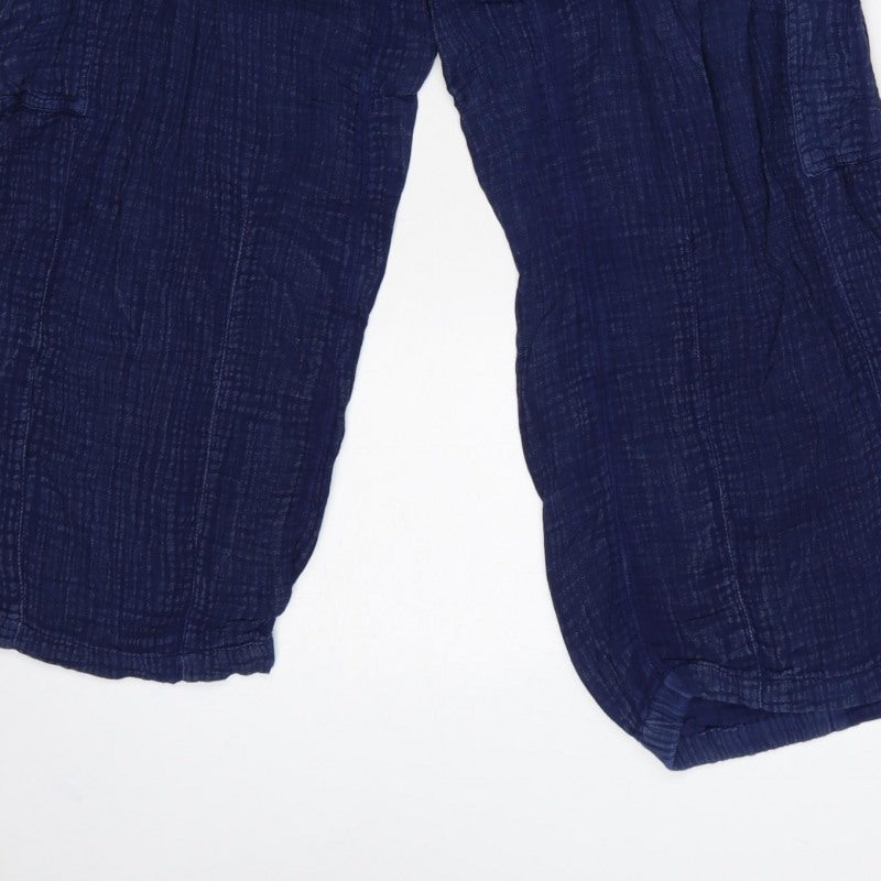 BDG Urban Outfitters Women’s Navy XS Cargo Harem Trousers Pockets