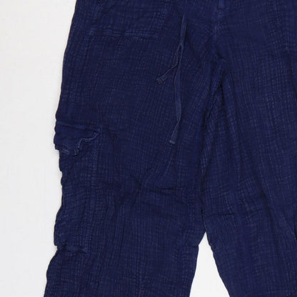 BDG Urban Outfitters Women’s Navy XS Cargo Harem Trousers Pockets