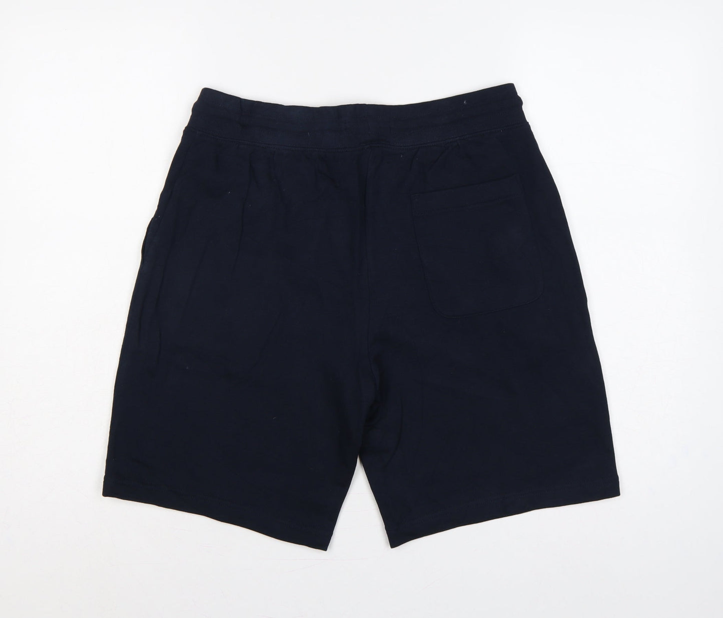 Marks and Spencer Men’s Blue M 34in Drawstring Cotton Sweat Shorts