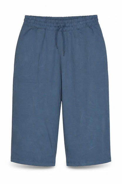 Marks and Spencer Women's Blue UK 18 Cropped Wide Leg Trousers