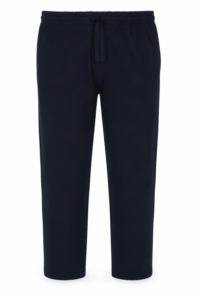 M&S Mens Blue 2XL Long Sweatpants Drawstring 42-44in Waist