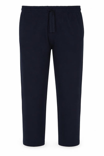 M&S Mens Blue 2XL Long Sweatpants Drawstring 42-44in Waist