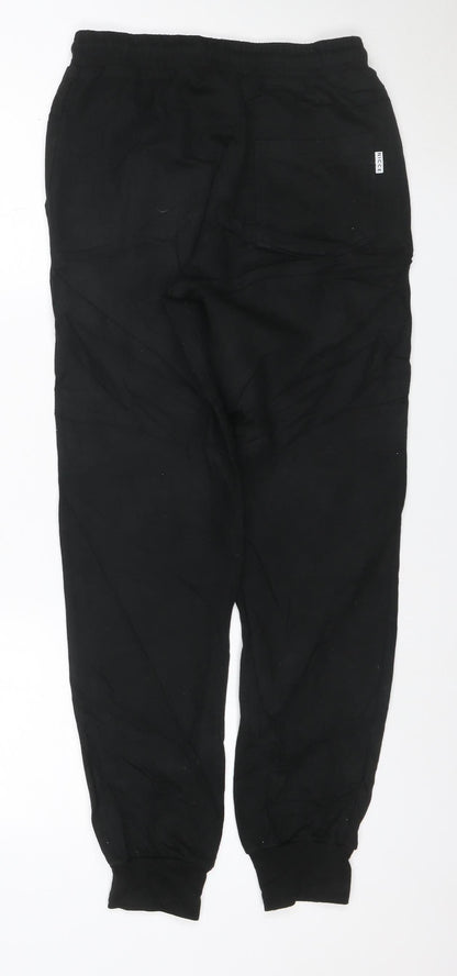Nicce London Men’s Black M Jogger Trousers Drawstring Logo
