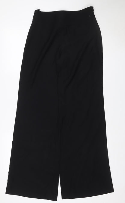 Olsen Women’s Black Size 10 Straight Leg Zip Formal Trousers