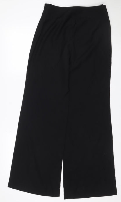 Olsen Women’s Black Size 10 Straight Leg Zip Formal Trousers