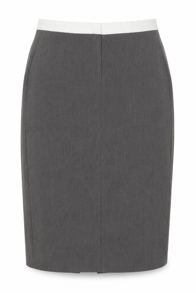 Marks and Spencer Women Grey Size 20 Pencil Knee Length Work Skirt