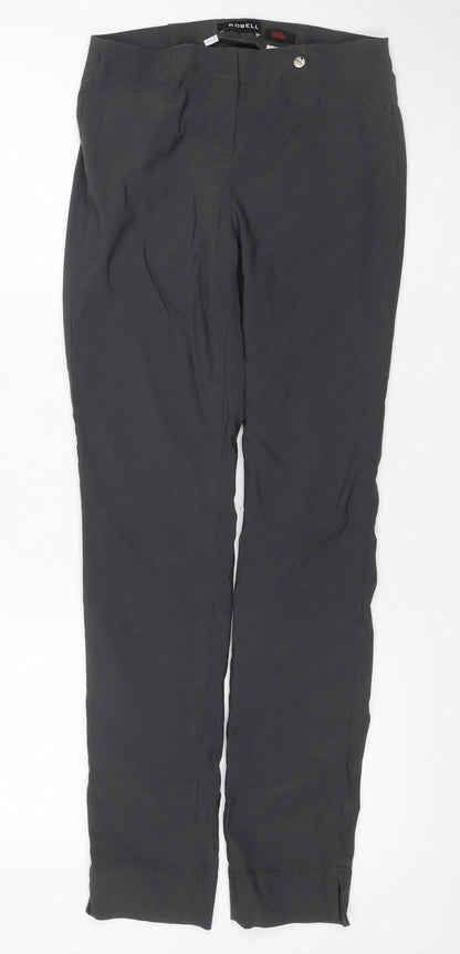Robell Women’s Grey UK 10 Rose Slim Stretch Trousers
