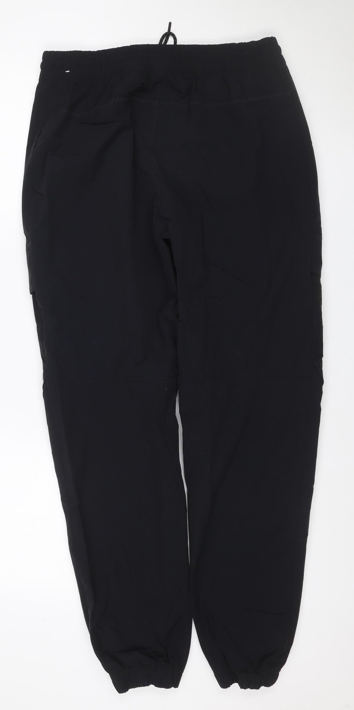 Nike Men’s Black L Air Max Jogger Track Pants Drawstring Zip Pockets