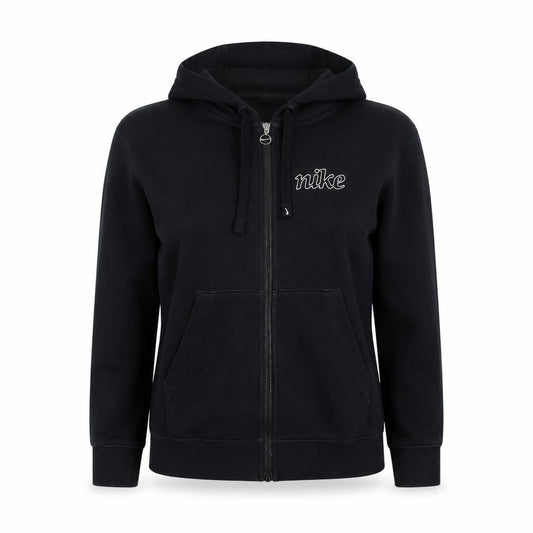 Nike Women’s Black S Dri-FIT Full Zip Logo Hoodie