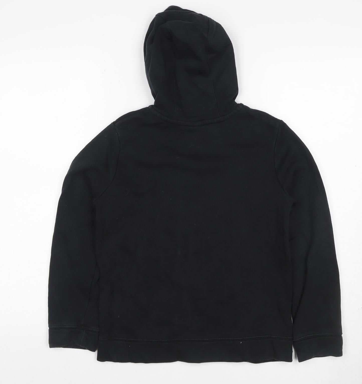 Nike Unisex Kids Black M 137-147cm Full Zip Logo Fleece Hoodie