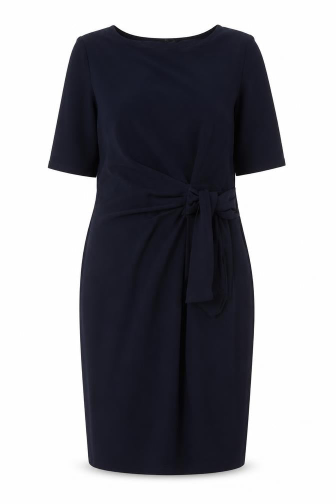The Collection Debenhams Women Blue UK 14 Knee Length Sheath Belted Dress