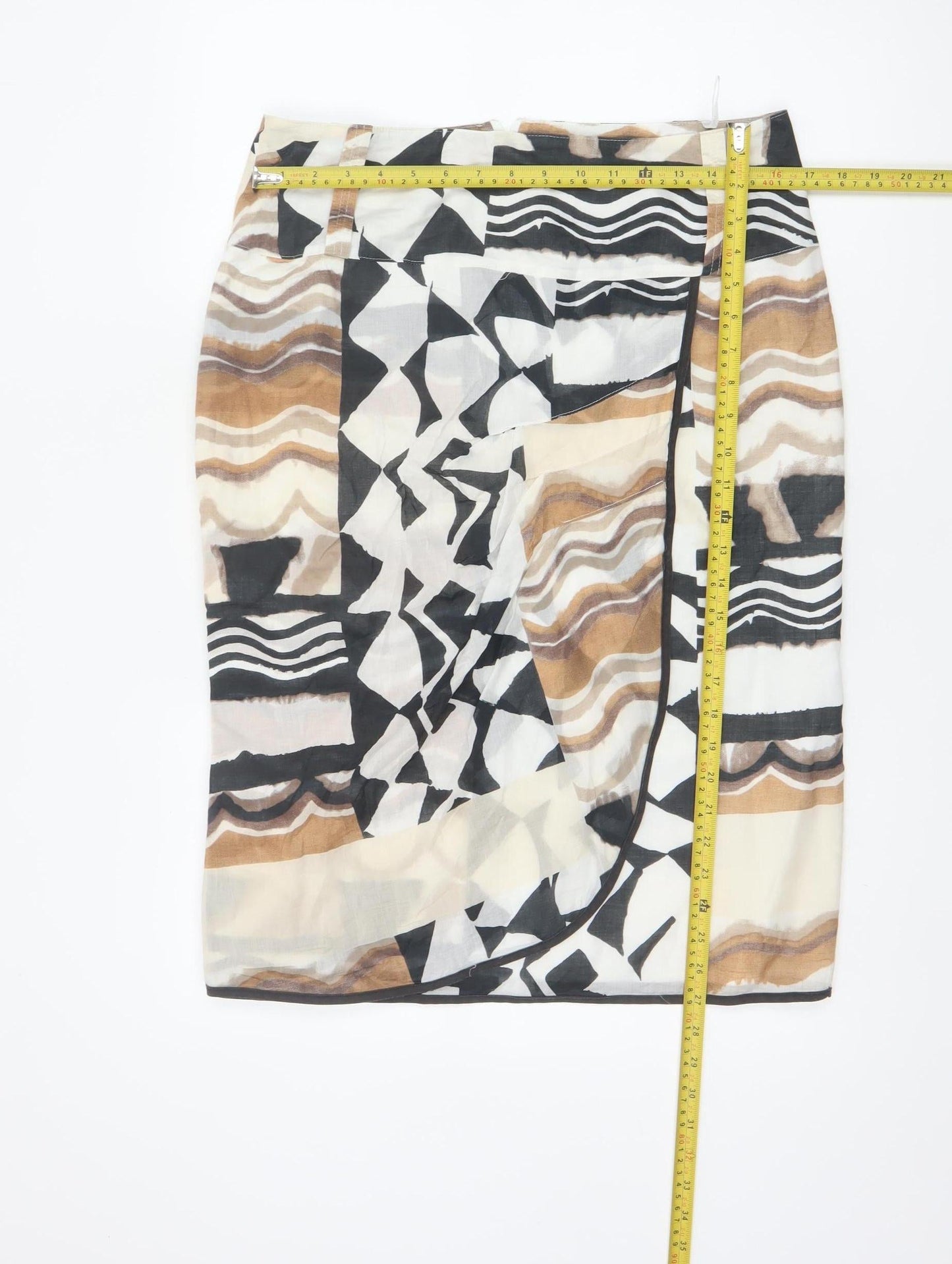 Steilmann Women’s Multicoloured UK 16 Geometric Pencil Skirt