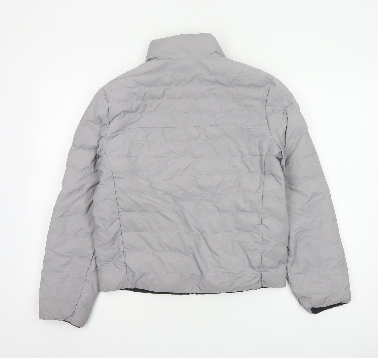 Polo Ralph Lauren Girls Grey Puffer Jacket 14-15 Years Quilted Zip