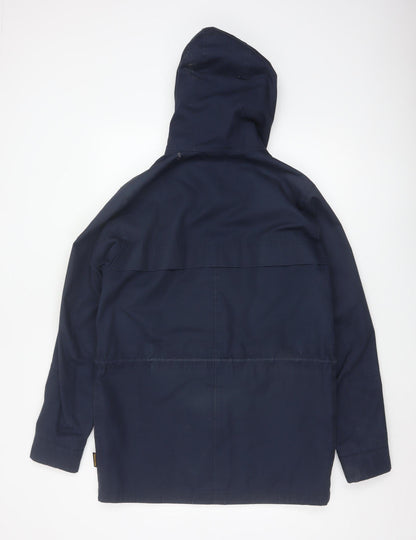 Jack Wolfskin Men's Blue UK 34 S Hooded Texapore Parka Outdoor Jacket