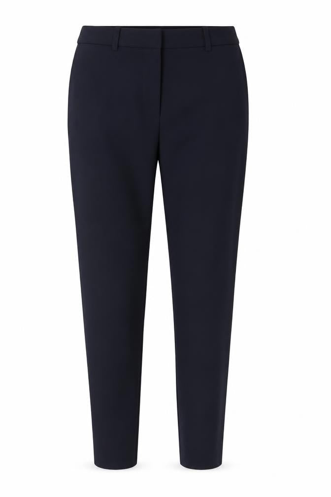Zara Women’s Navy Blue UK 10 Tapered Tailored Dress Trousers