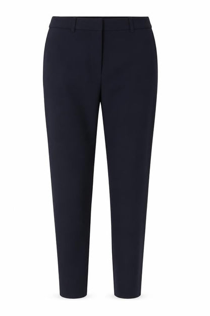 Zara Women’s Navy Blue UK 10 Tapered Tailored Dress Trousers