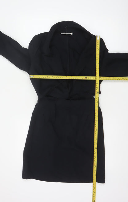 Abercrombie & Fitch Women’s Black S Tall Jacket Dress Long Sleeve