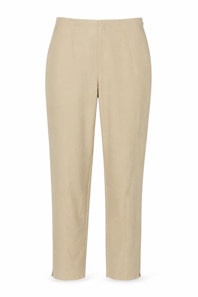 St Michael Marks & Spencer Women Beige Size 12 Long Tailored Trousers