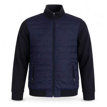 Jasper Conran Men’s Blue L Quilted Puffer Jacket Full Zip