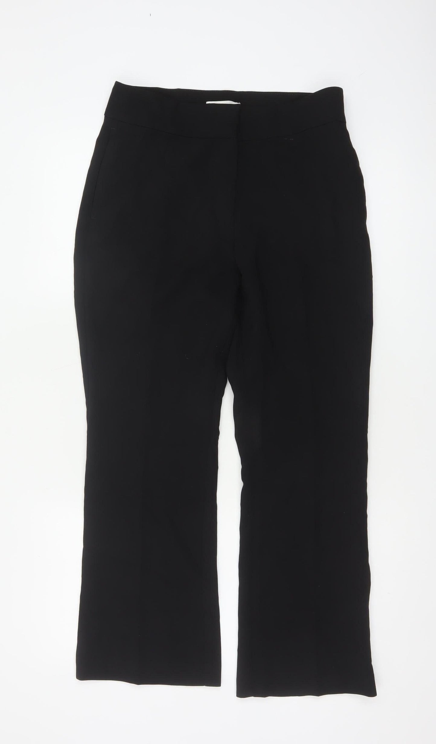 H&M Women’s Black UK 12 Bootcut Stretch Dress Trousers