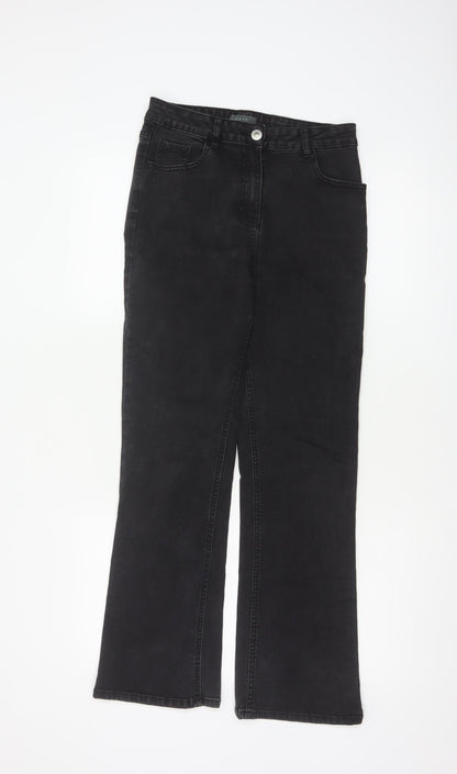 Papaya Women’s Black Bootcut Stretch Jeans Size 8 L29